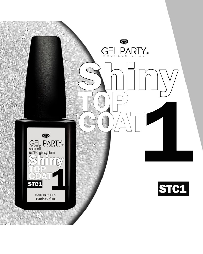GEL PARTY SHINY TOP COAT -1